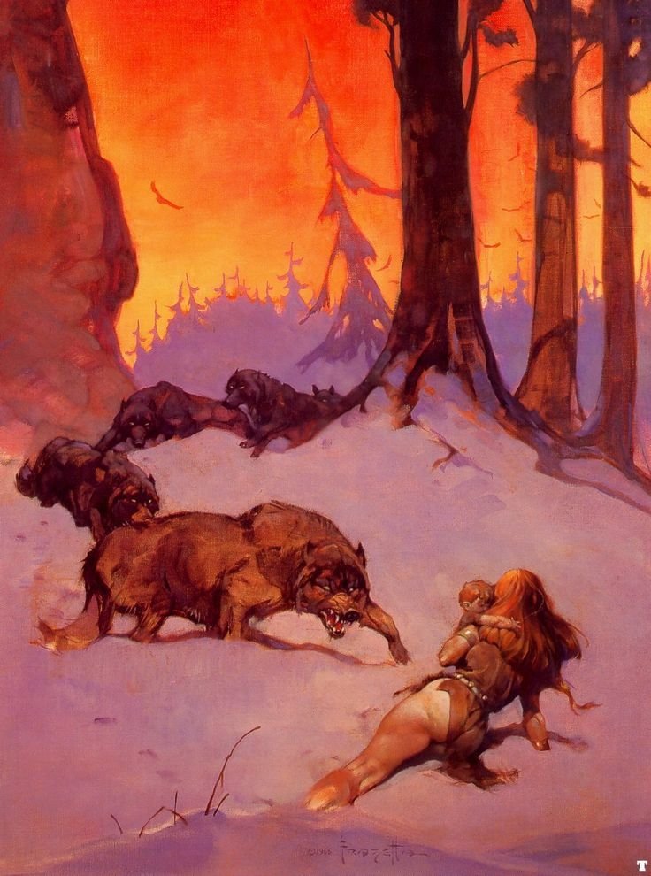 Frank frazetta картины