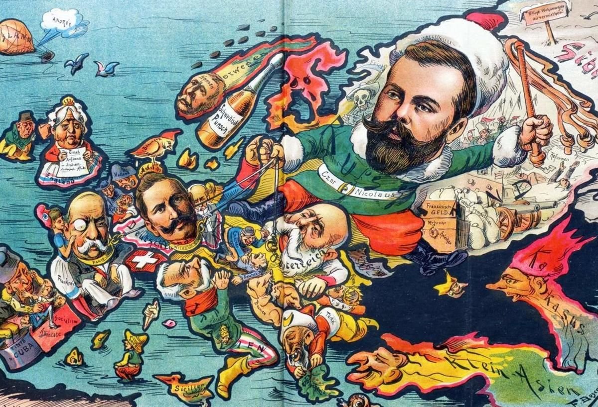 Политическая сатира в картинках