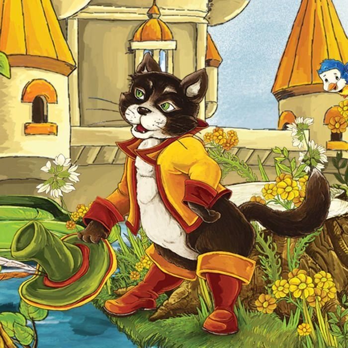 Сказка кот в сапогах картинки из сказки