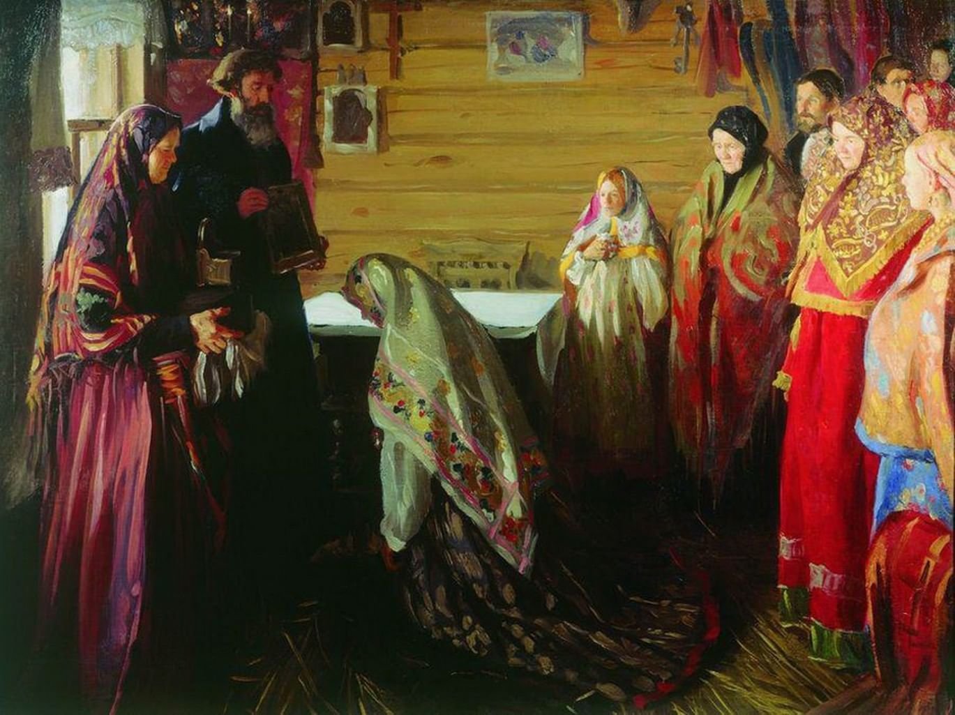 Иван Куликов старинный обряд благословения невесты в городе Муроме