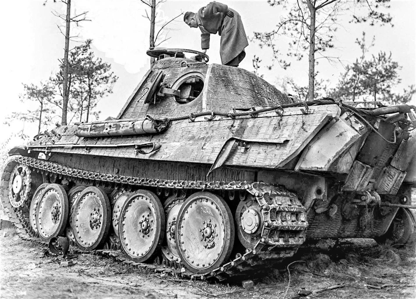Первое применение танка пантера