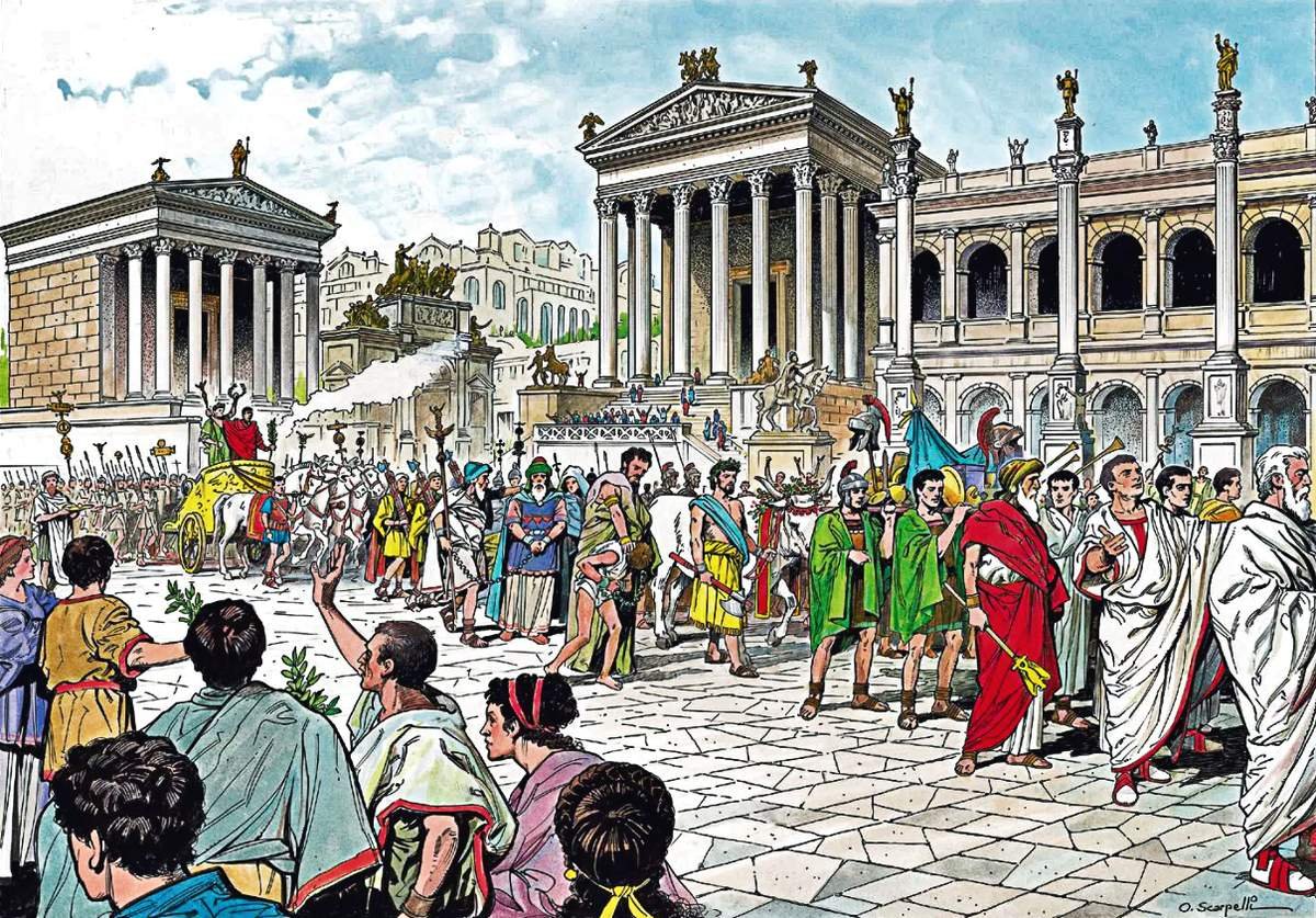 Древний Рим Римский мономарт