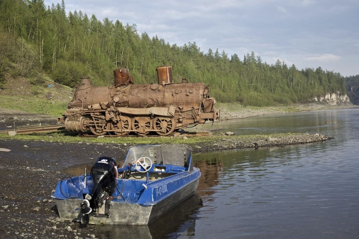 Река Курейка Красноярский край