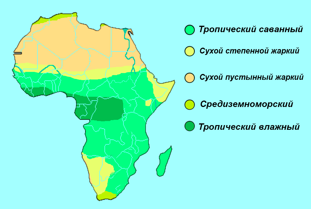 Города тропической африки