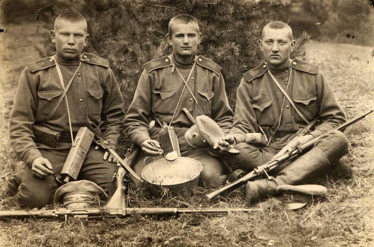 1 мировая война фото русских солдат