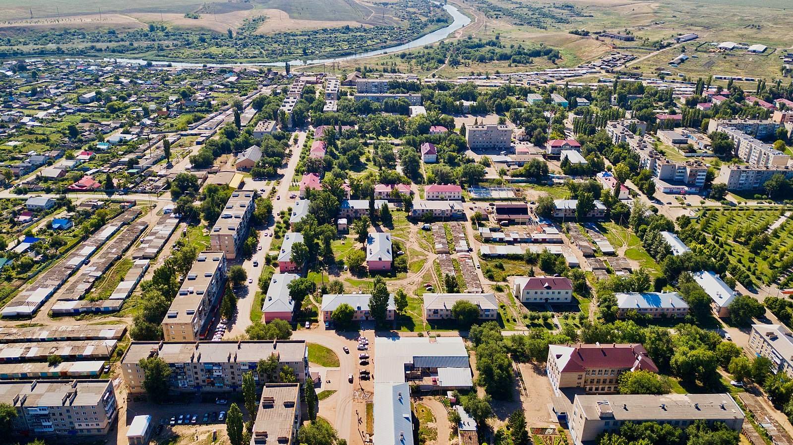 Поселок Степное Советский район Саратовская область