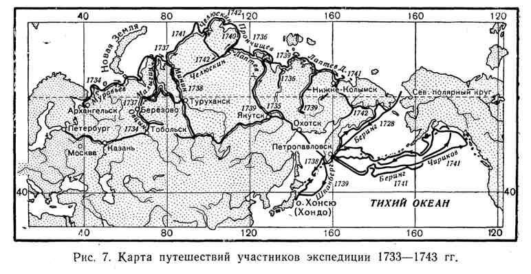 Карта таймыра созданная харитоном лаптевым по результатам своей экспедиции