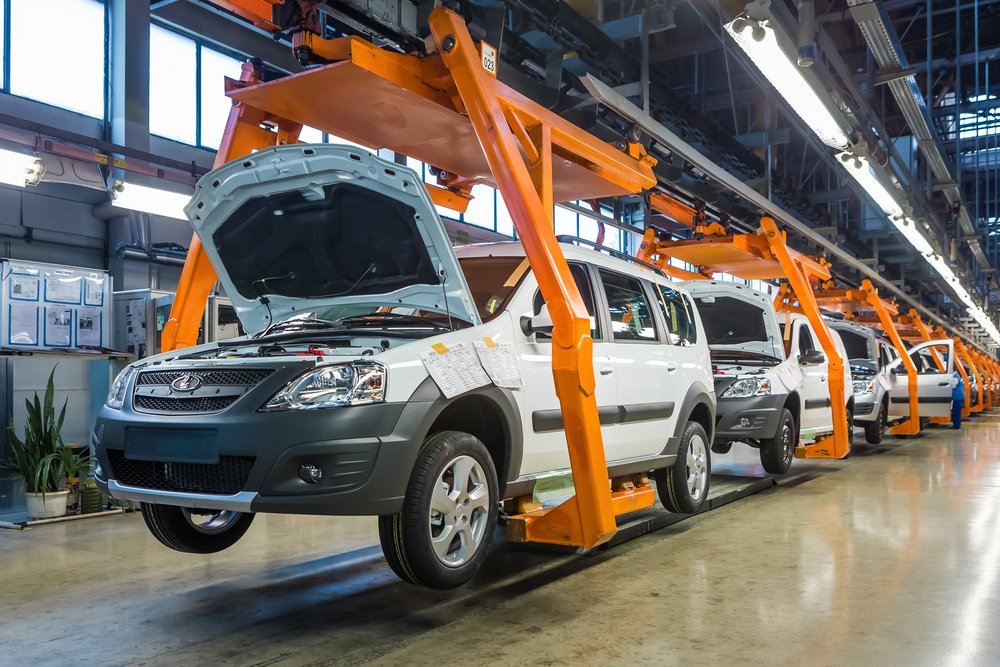 АВТОВАЗ конвейер