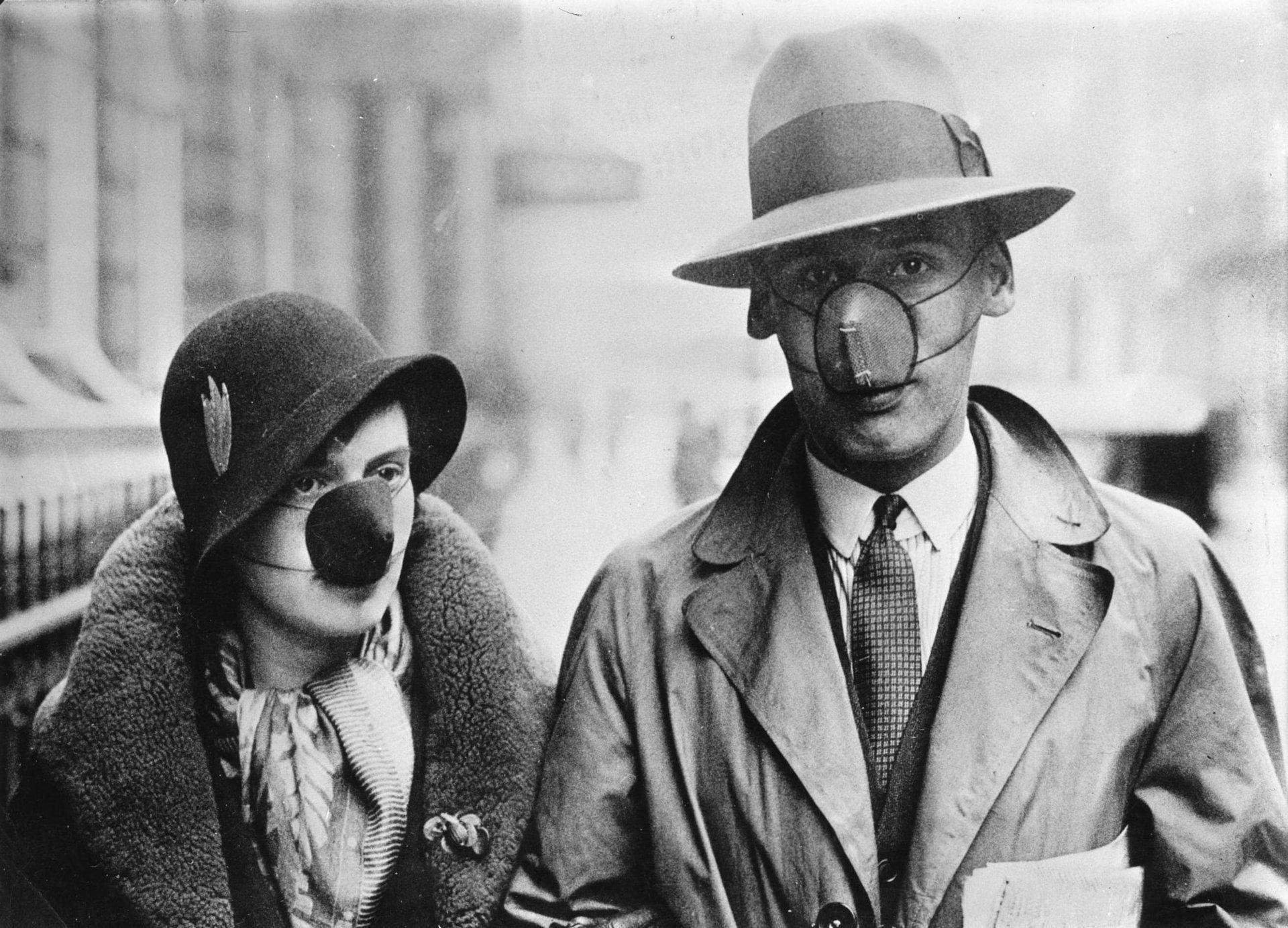 Испанка 1918 люди в масках