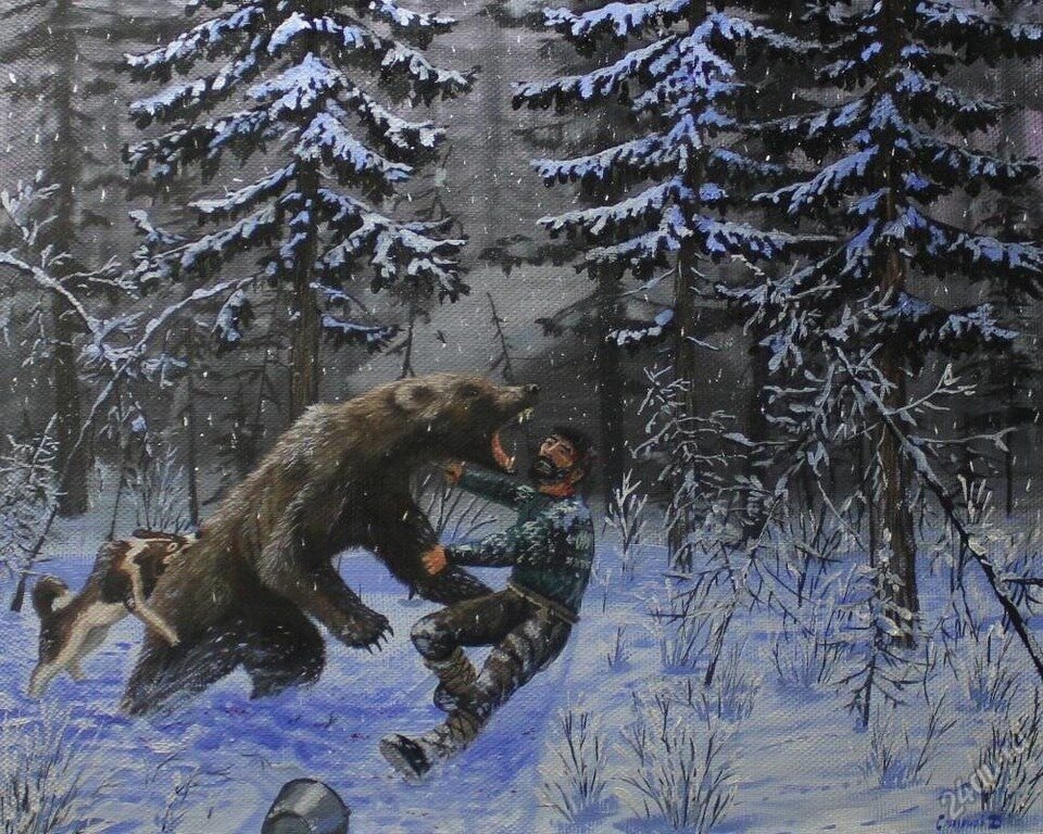 Охота на медведя 2. Охота на медведя Берлога Сибирь. Данчурова лайка Росомаха.