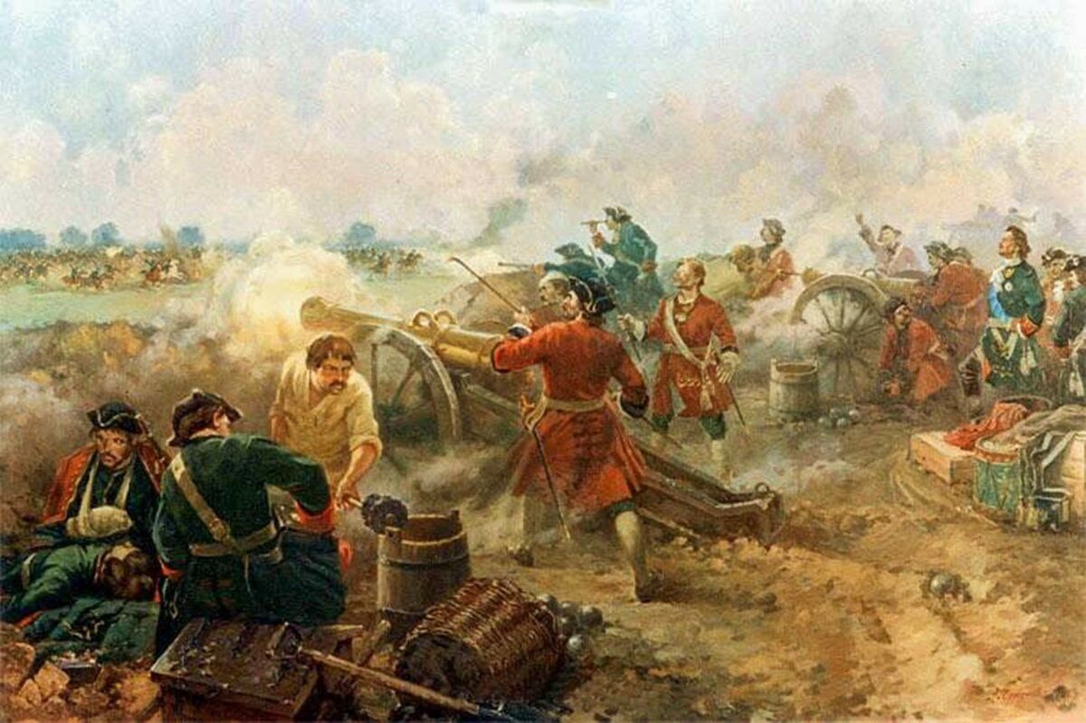 Полтавская битва 1700-1721