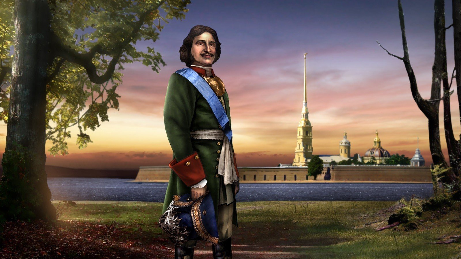 Петр 1 картина в полный рост