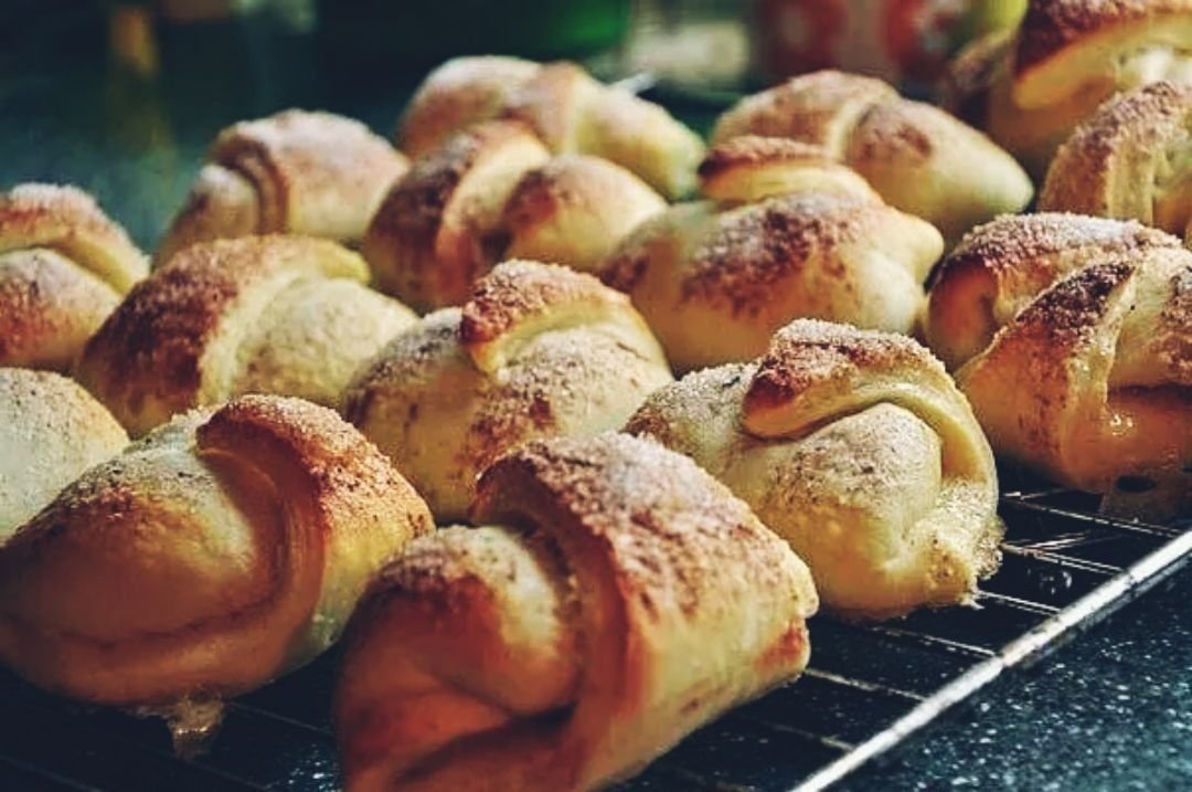 Рогалик булочка