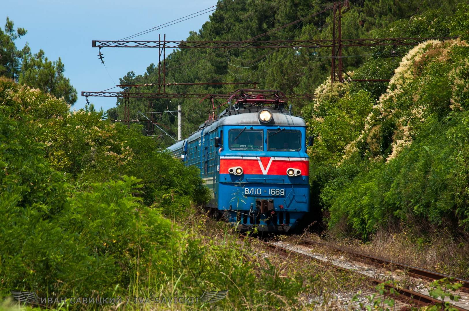 ретро поезд туапсе гагра фото