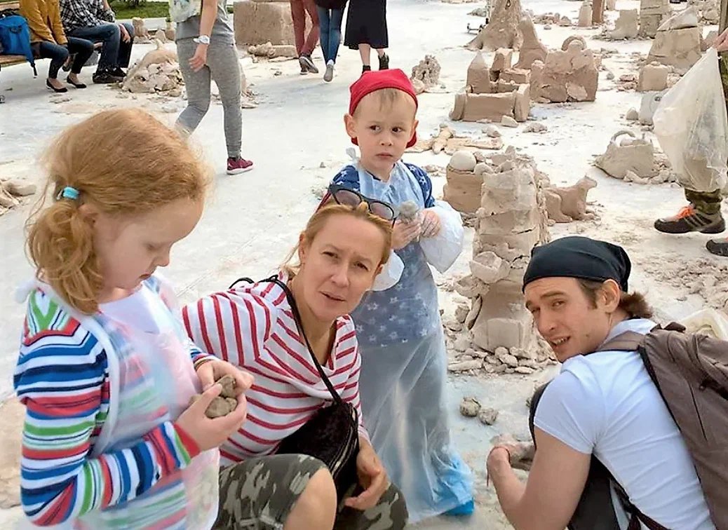 Евгения дмитриева и владимир киммельман фото с детьми