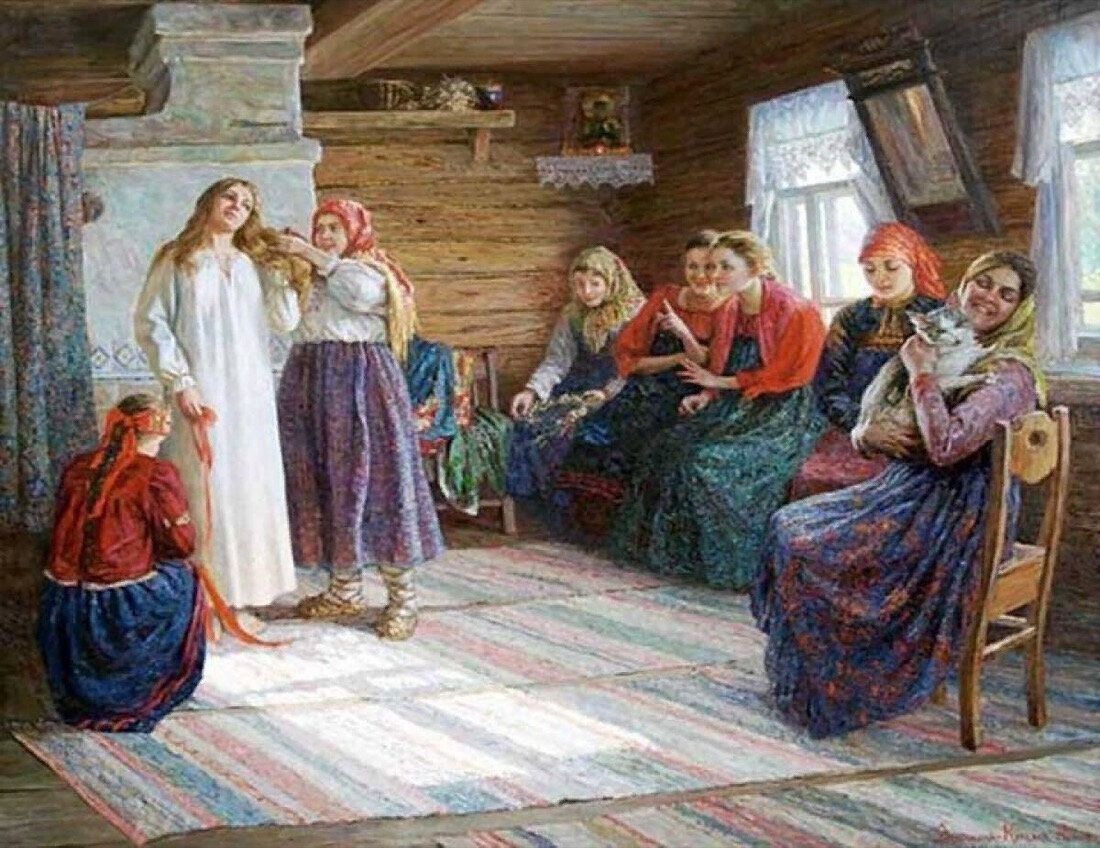 Как в старину называли девушек