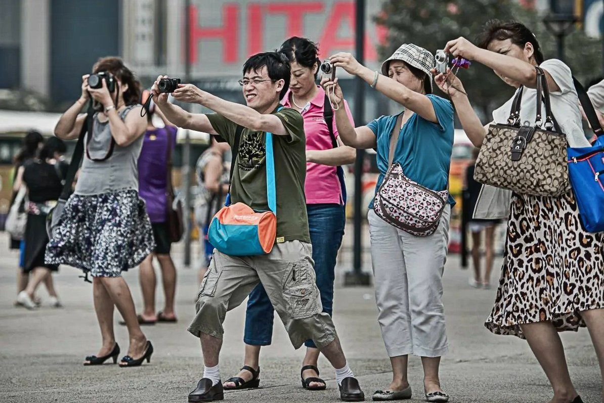 китайские туристы