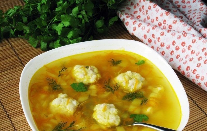 Рецепт супа с клецками пошаговый рецепт с фото
