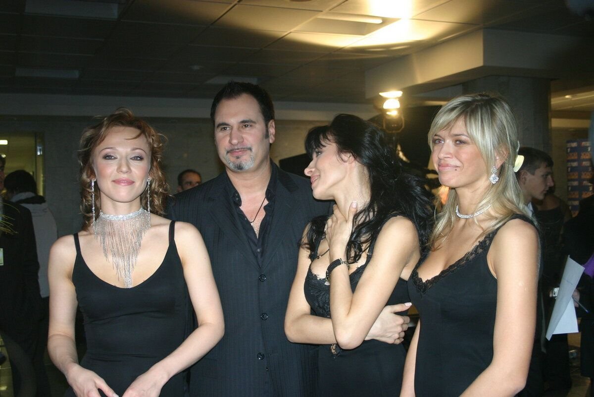 Альбина Джанабаева и Валерий Меладзе 2004 год