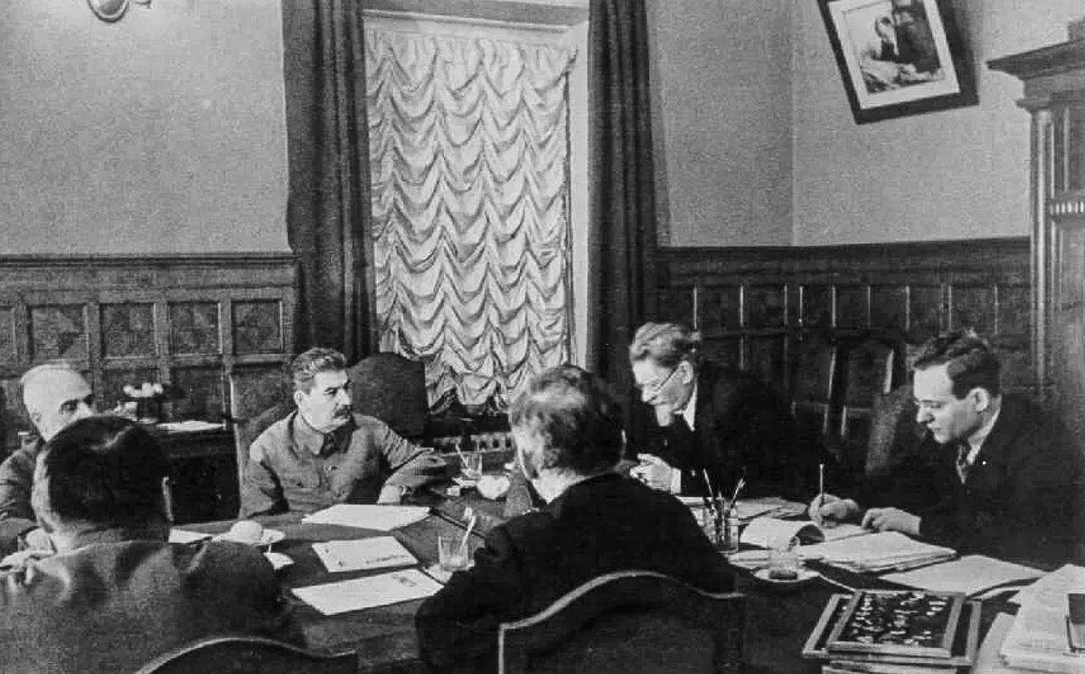 Кабинет Сталина в 1941
