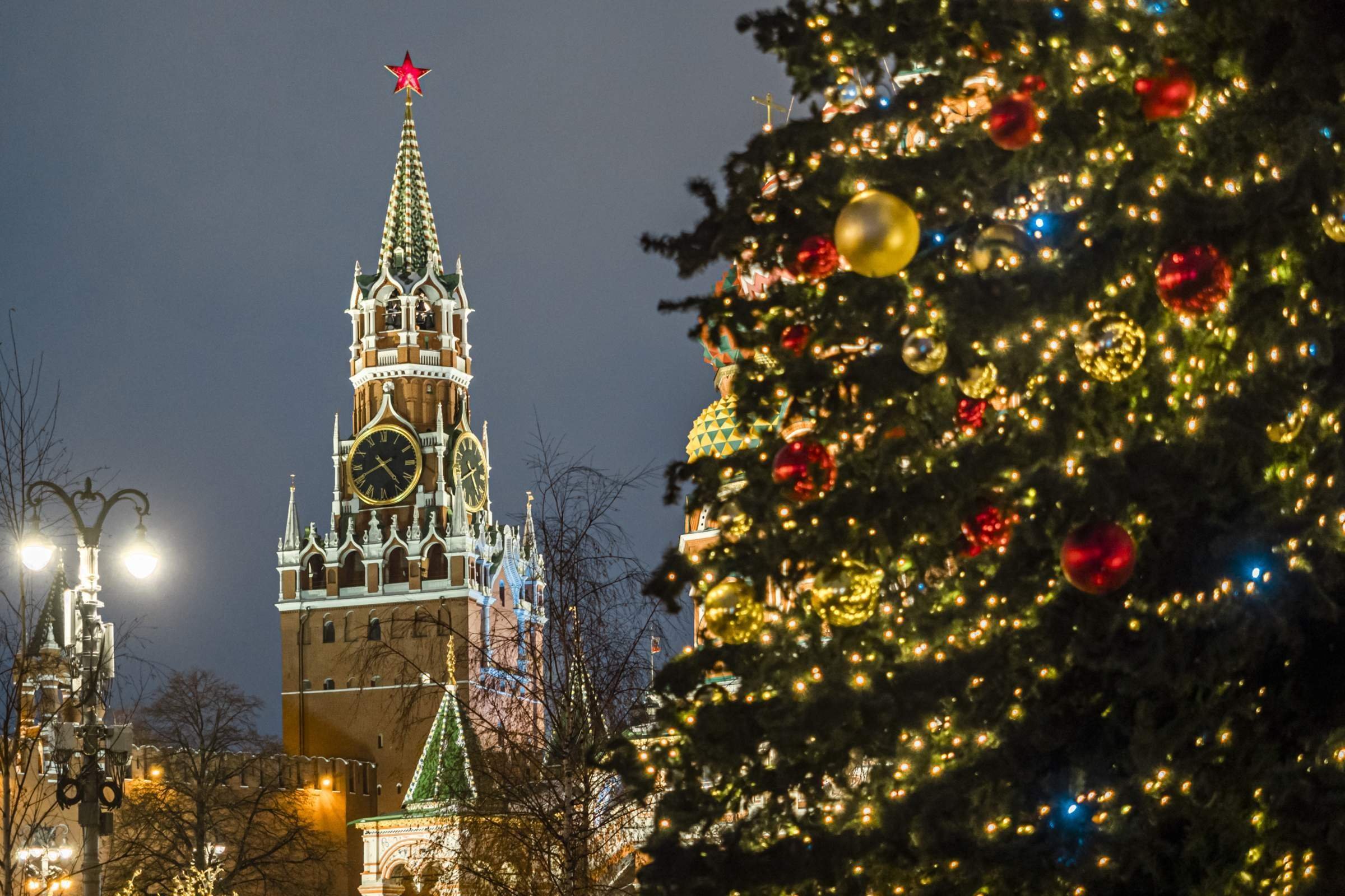 новогодняя москва профессиональные