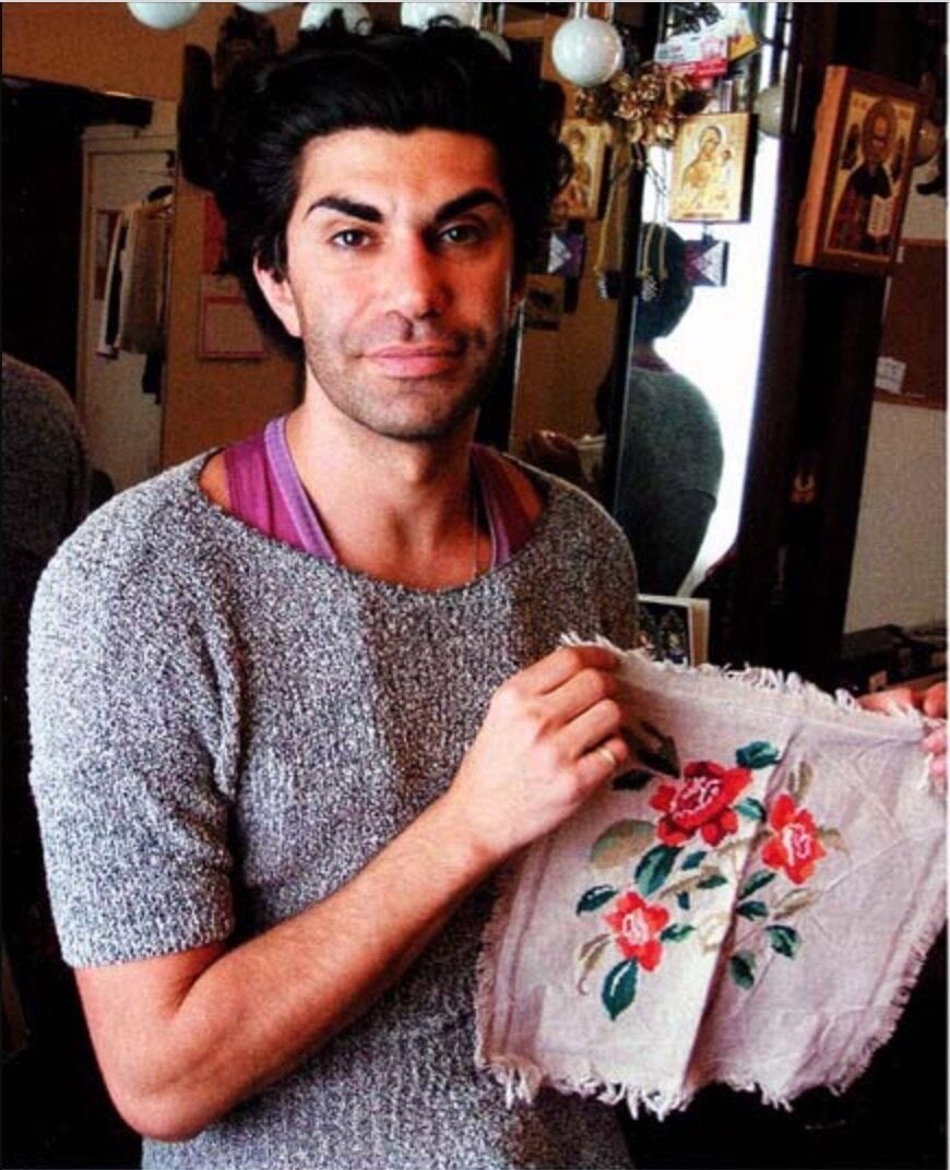 Натан винсент. Вышивки николая цискаридзе. Мужчины вязальщики. Творческое хобби для мужчин. Шарф звездные войны.