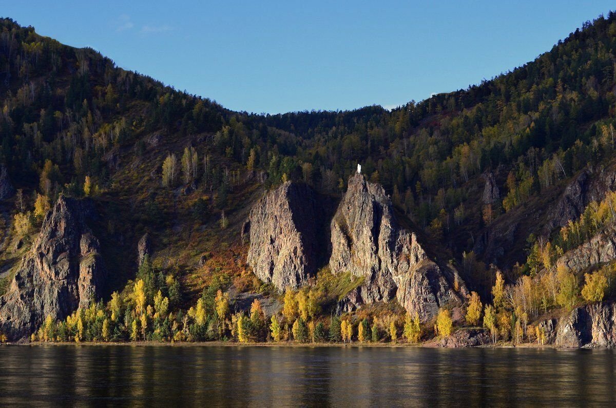 Река енисей фотографии