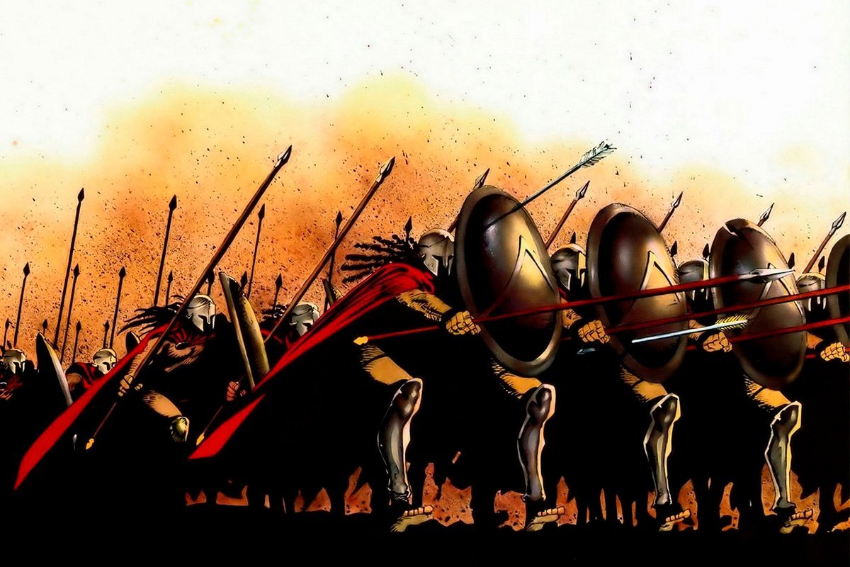 В чем состоял подвиг трехсот спартанцев 5. Спартанцы Гоплиты. 300 Спартанцев фаланга. Бессмертные Персия 300 спартанцев. Греческая фаланга гоплитов.
