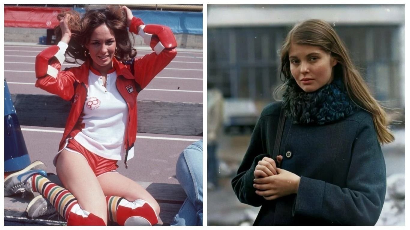 Фото девушек 80 х в одежде