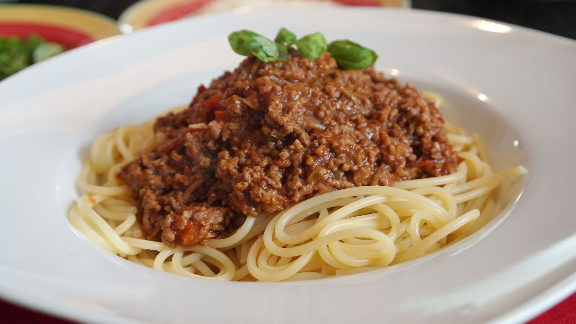 Макароны по флотски Spaghetti bolognese