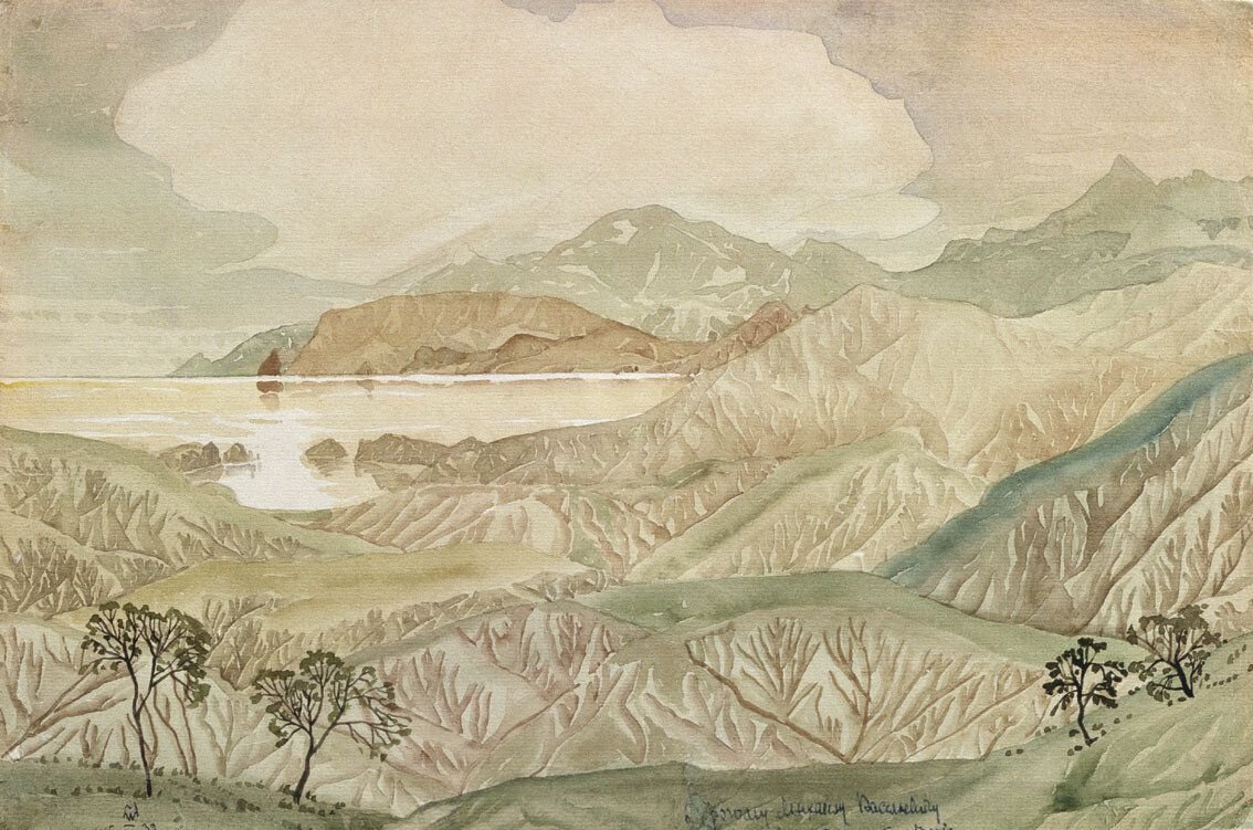 Максимилиан волошин картины