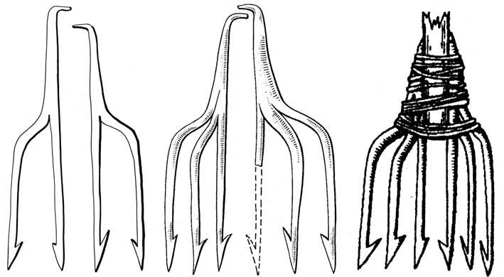 Острога для рыбалки своими руками чертежи