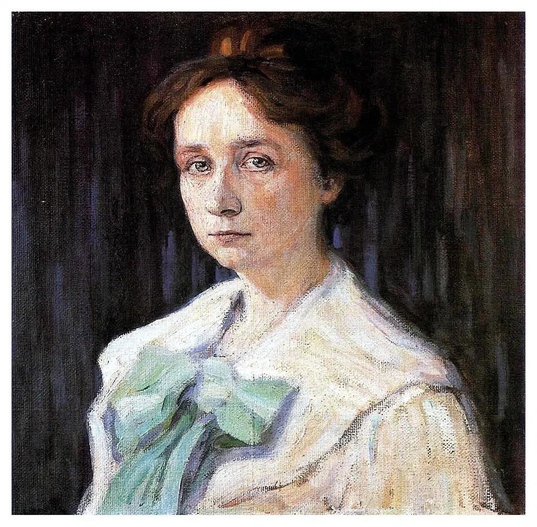 Портрет Габриэль Мюнтер 1905
