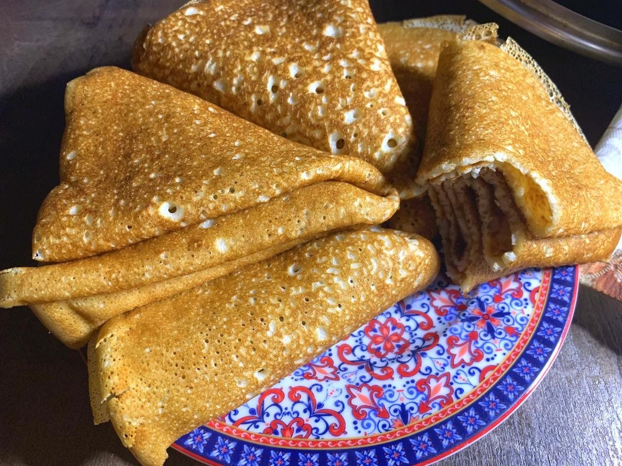 Блины из геркулесовой каши