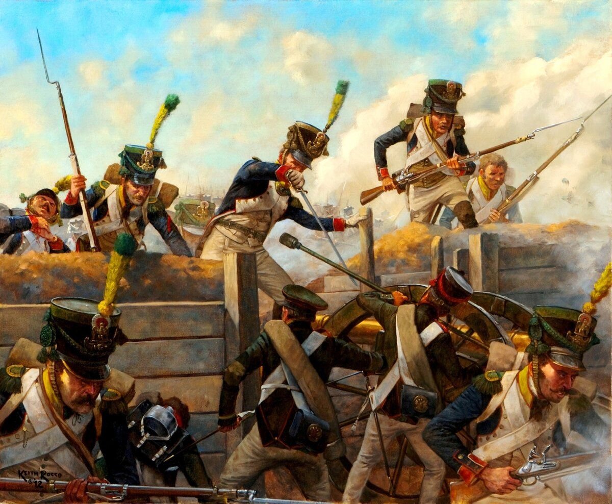 Бородинское сражение 1812 Раевский