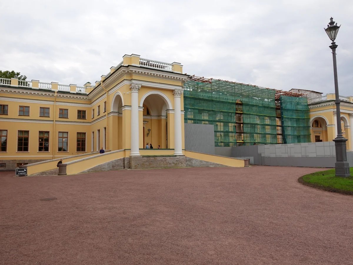 александровский дворец реставрация