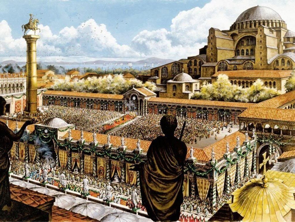 Древний Константинополь Византийская Империя