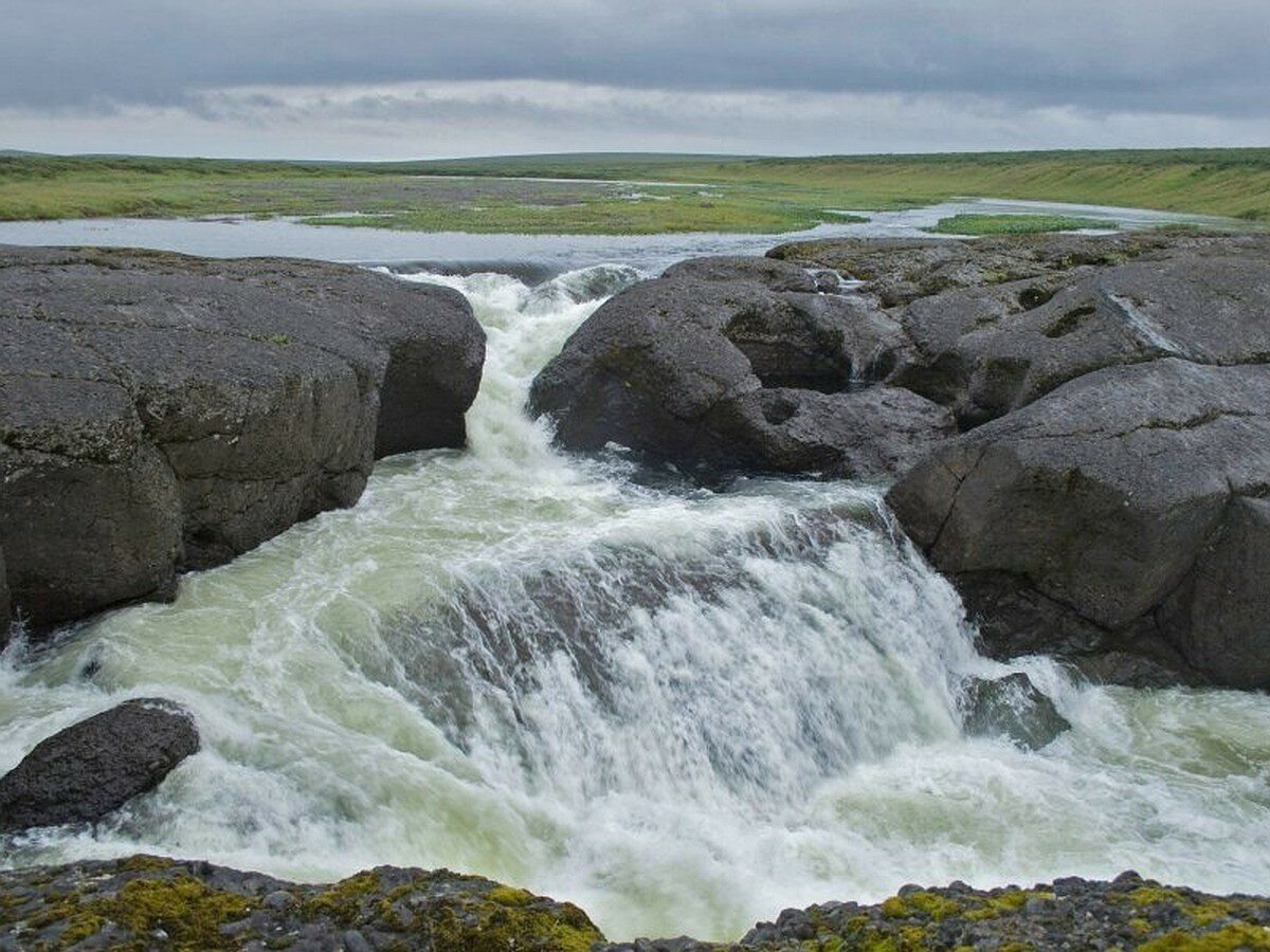 Водопад Хальмерью Воркута