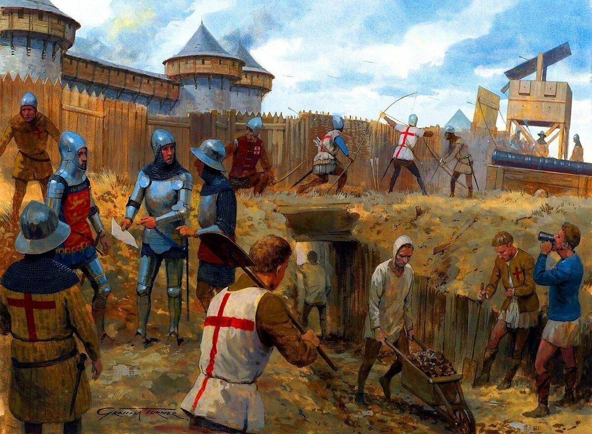 Осада крепости ла Рошель