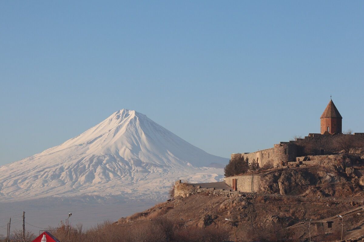 на горе арарат