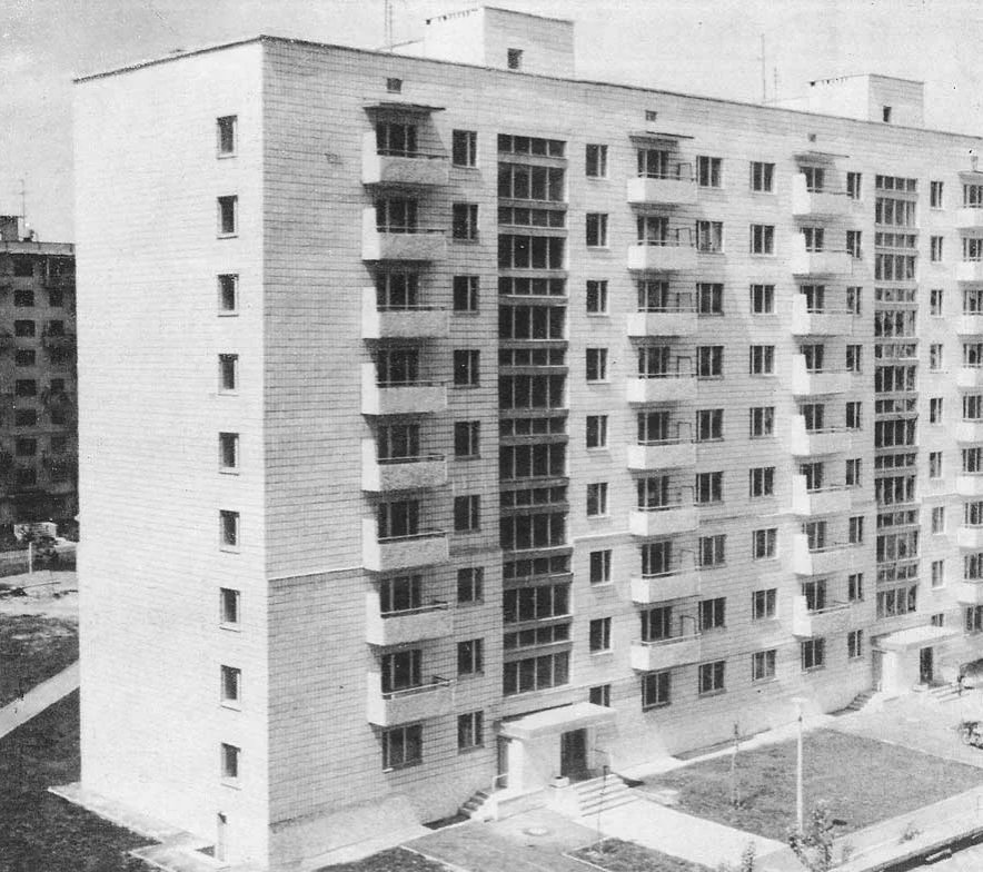 Проекты советских панельных домов - 85 фото
