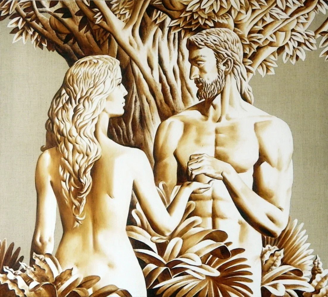 «Адам и ева», Франсуа Лемуан