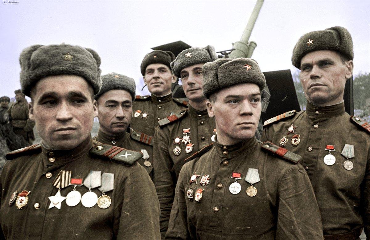 Орденоносцы войны 1941-1945