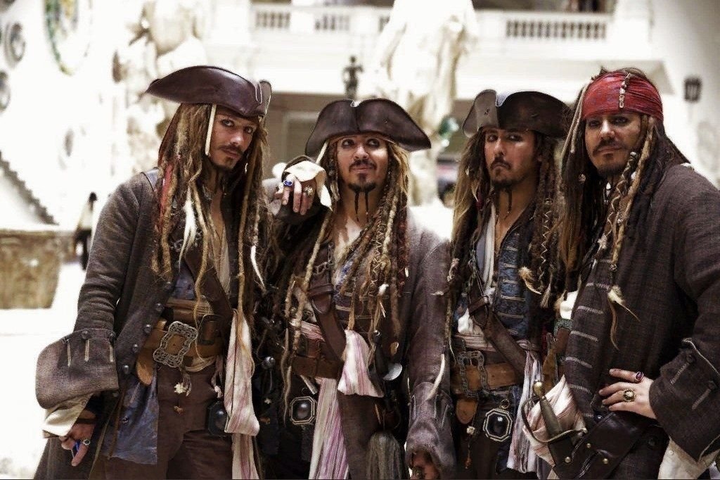 Пираты карибского моря фото со съемок