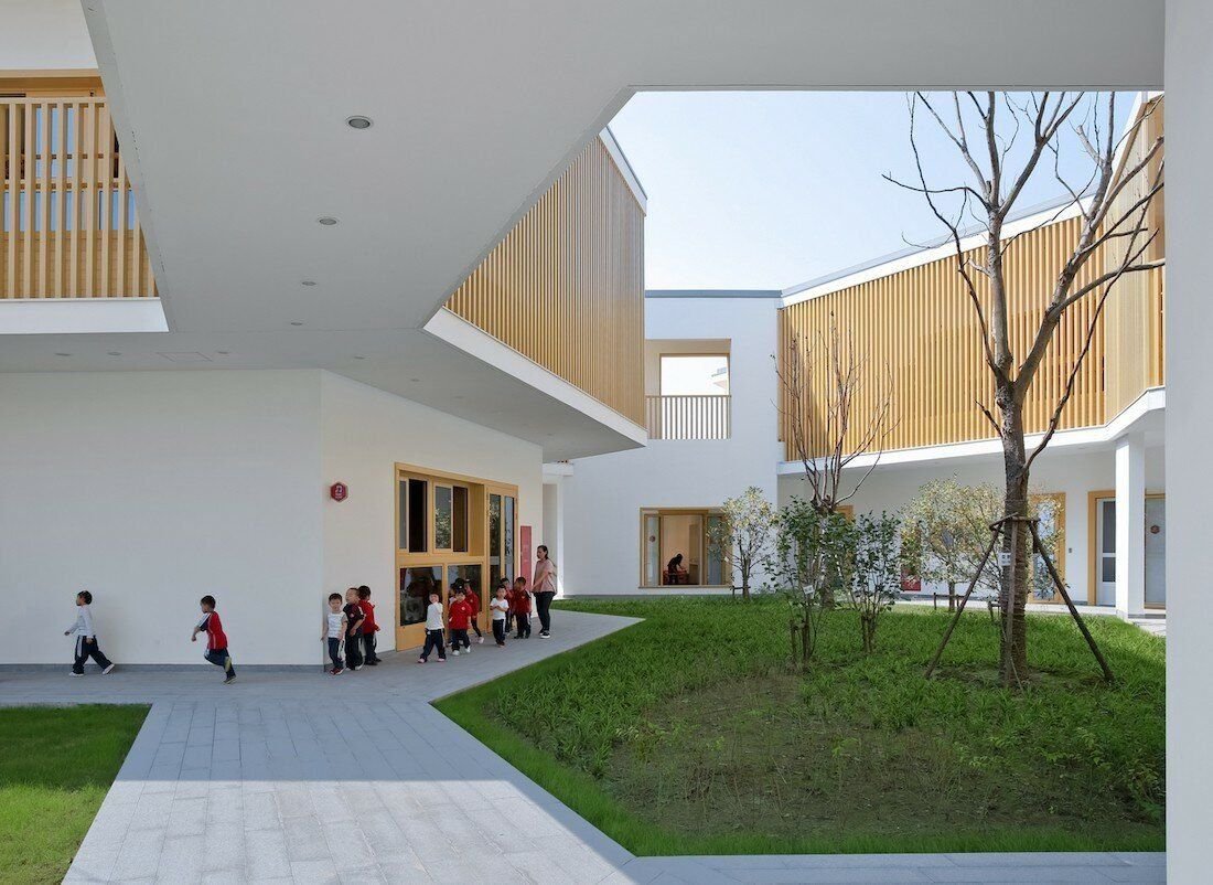 Школа детский сад проект Китай