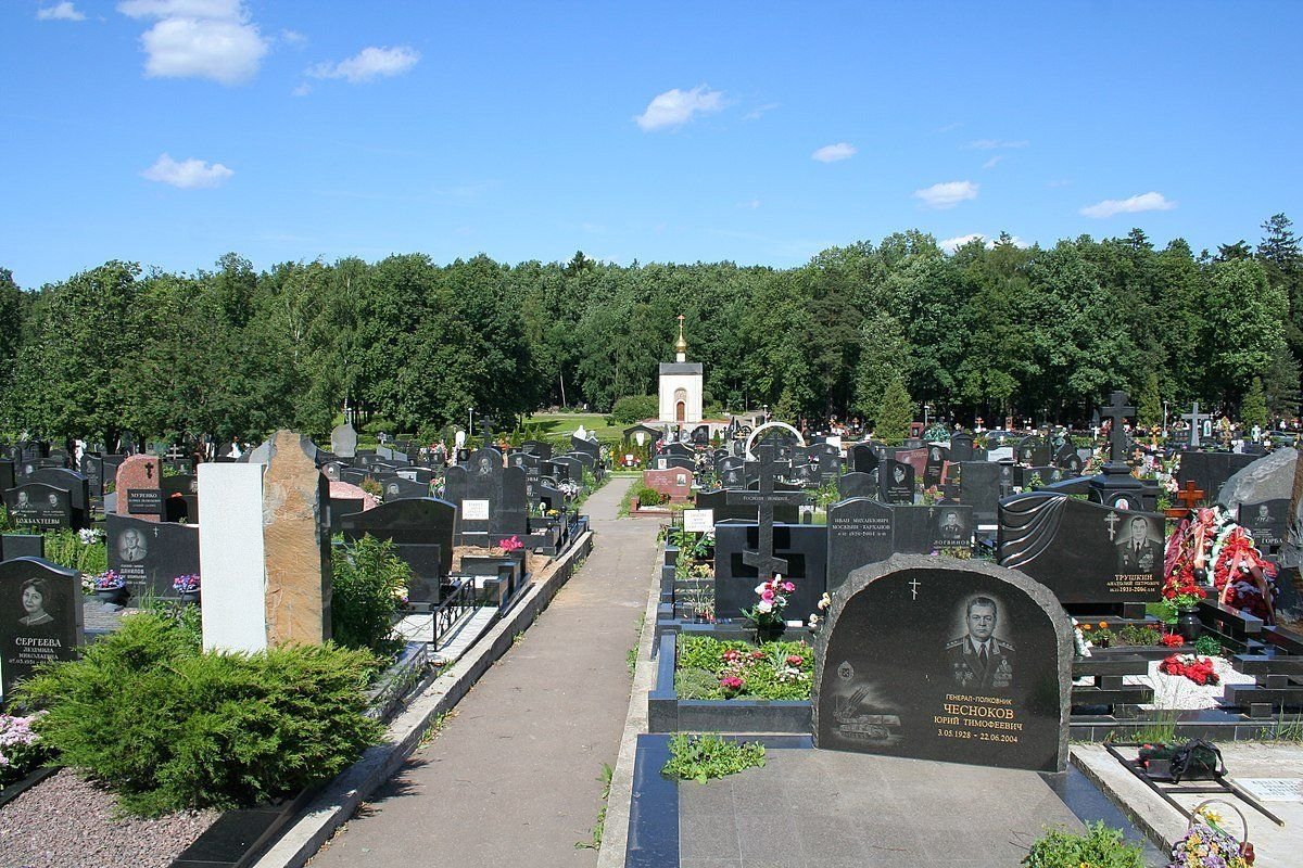 кладбище москвы фотографии