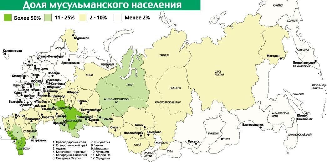 Подпиши на картах названия регионов россии большинство населения которых исповедует буддизм карта
