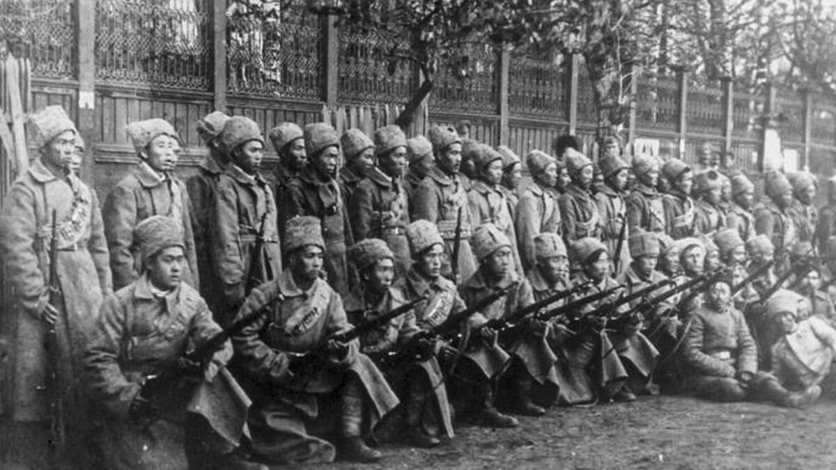 Китайцы в красной армии в годы гражданской войны