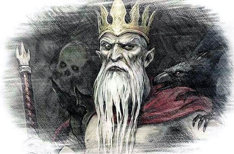 Кощей начало рисунок