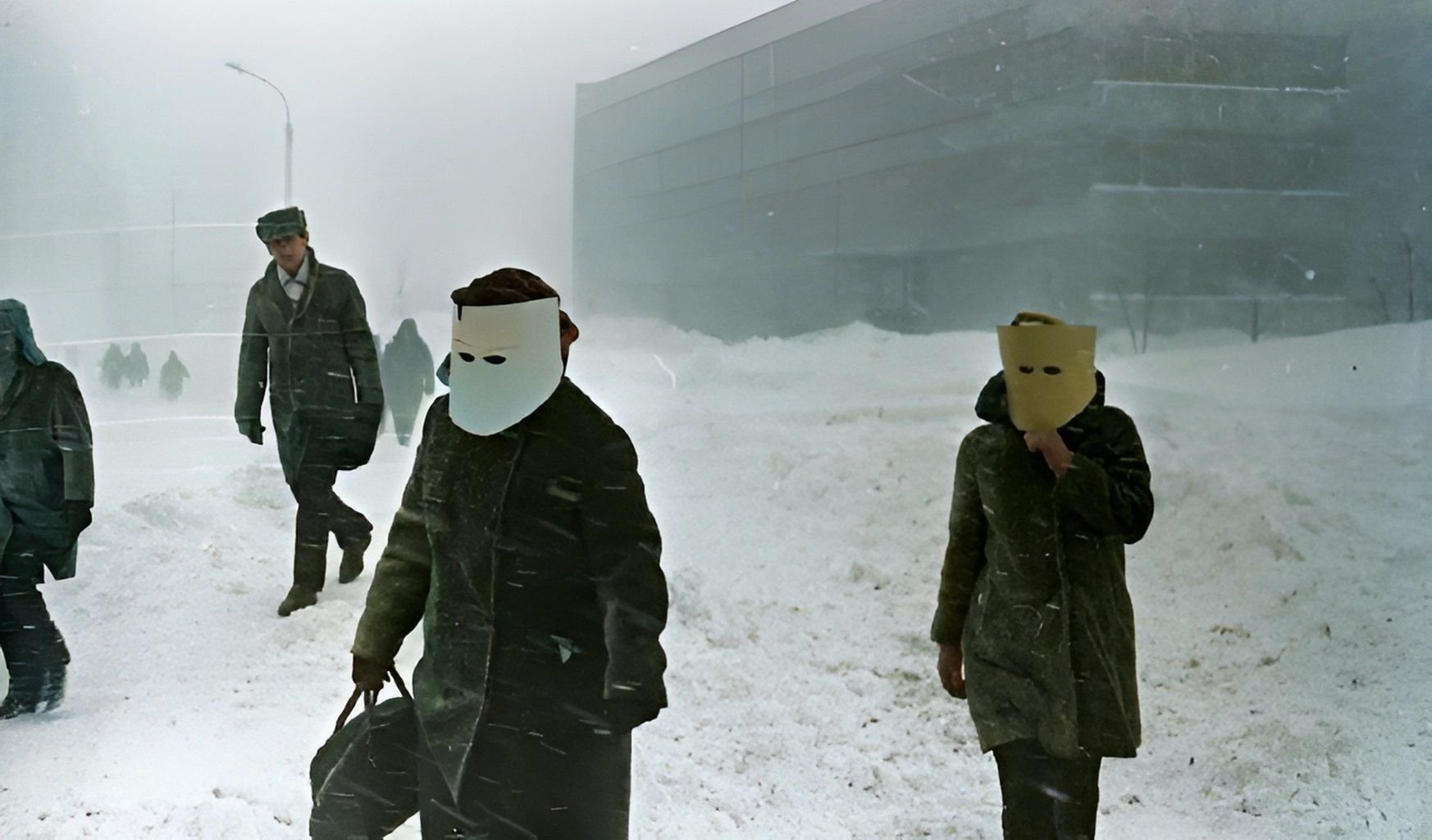 Снег Южно-Сахалинск в СССР